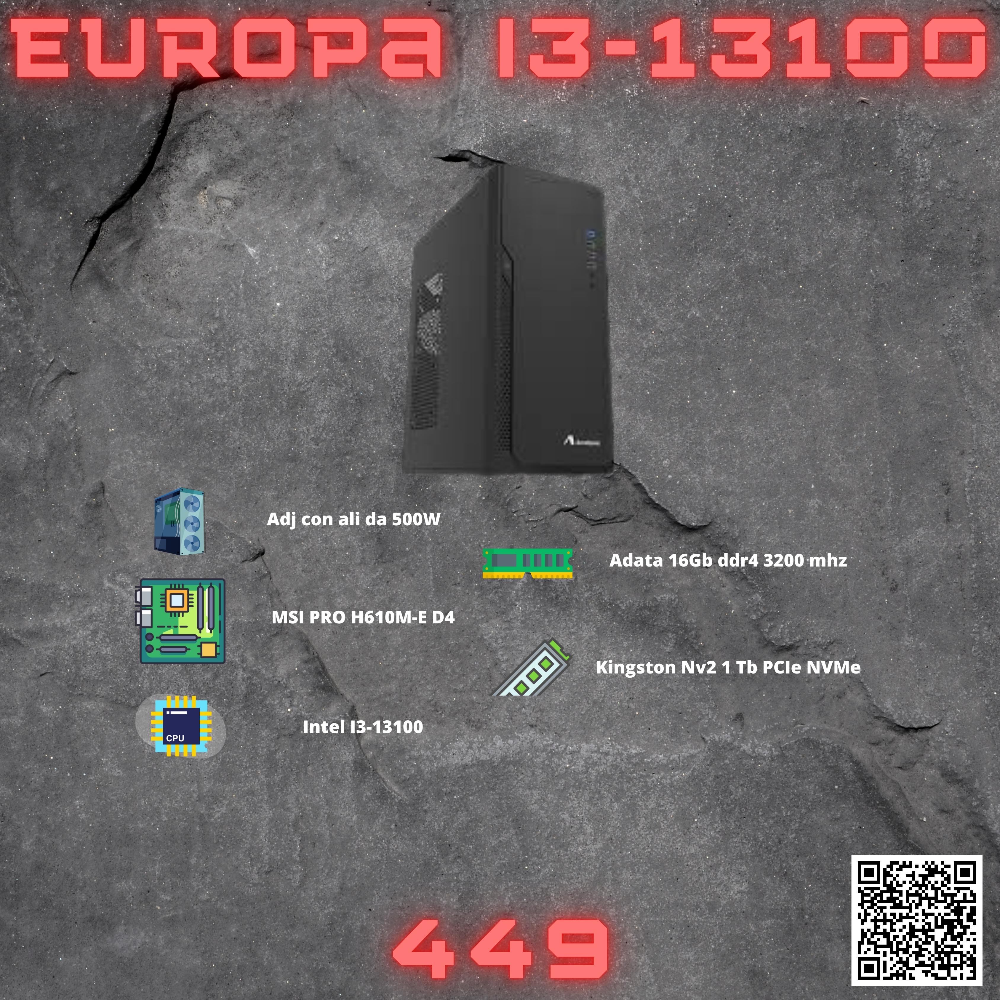 Europa I3-13100